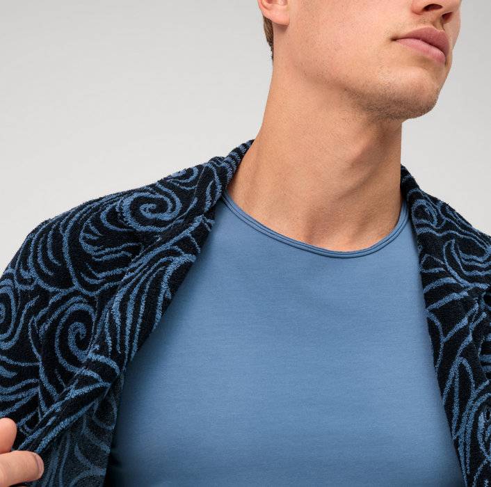 Oblymp Casual WirkT-Shirt, Rauchblau Vatertagsangebot