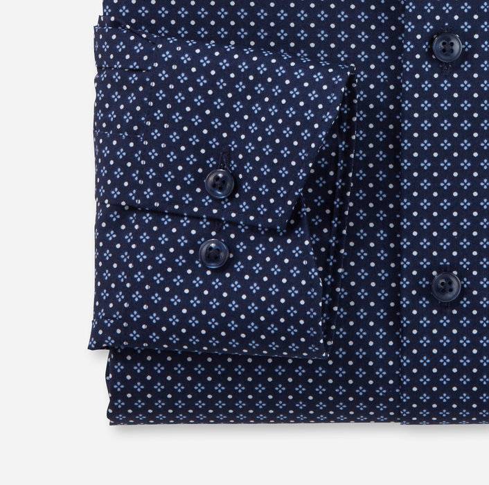 Oblymp LuxorBusinesshemd, comfort fit, New Kent, Marine Heißer Verkauf