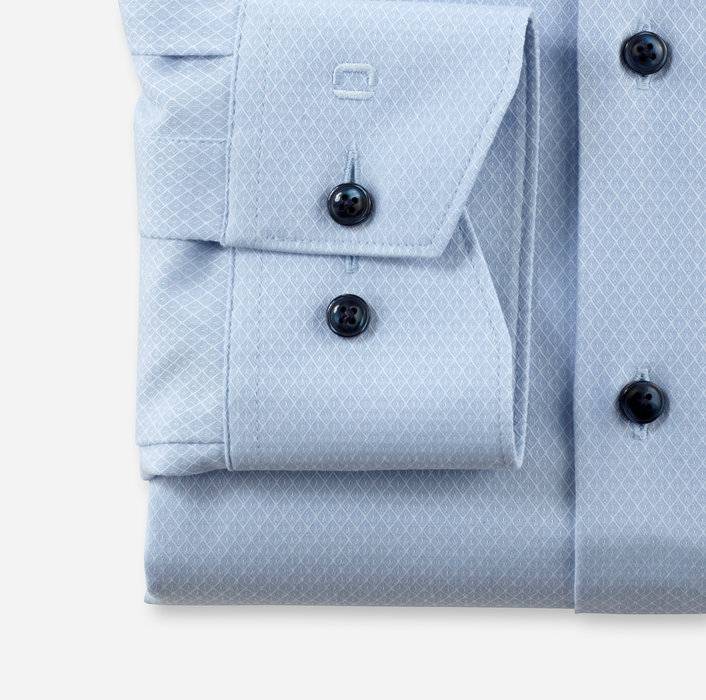 Oblymp Luxor 24/SevenBusinesshemd, modern fit, Global Kent, Bleu Top Angebot
