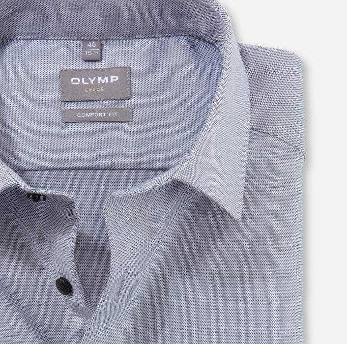 Oblymp LuxorBusinesshemd, comfort fit, New Kent, Silbergrau Kauf eins, bekomm eins gratis