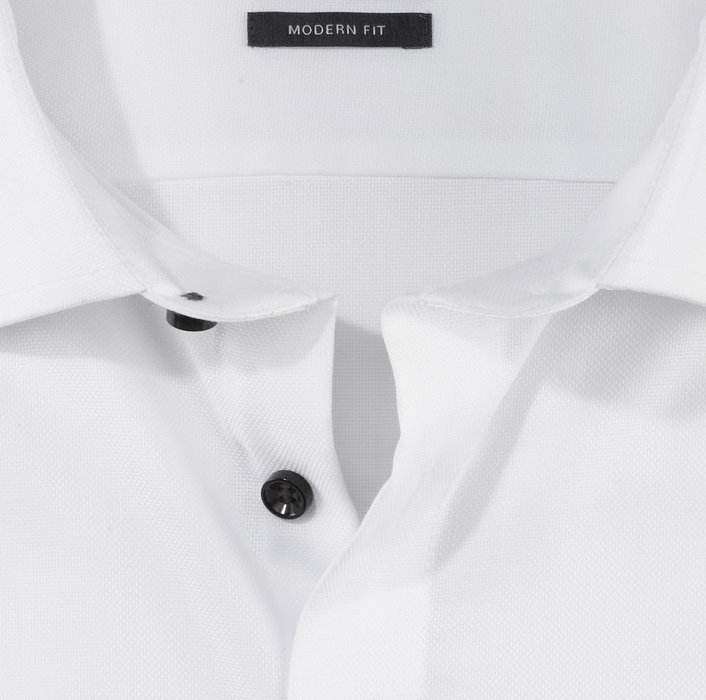 Oblymp LuxorBusinesshemd, modern fit, Global Kent, Weiß Nur für heute