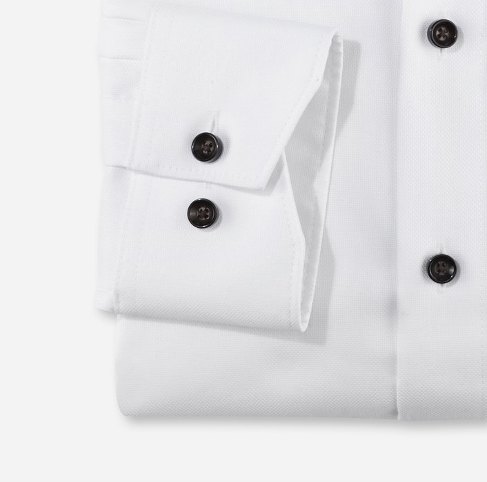 Oblymp LuxorBusinesshemd, modern fit, Global Kent, Weiß Nur für heute