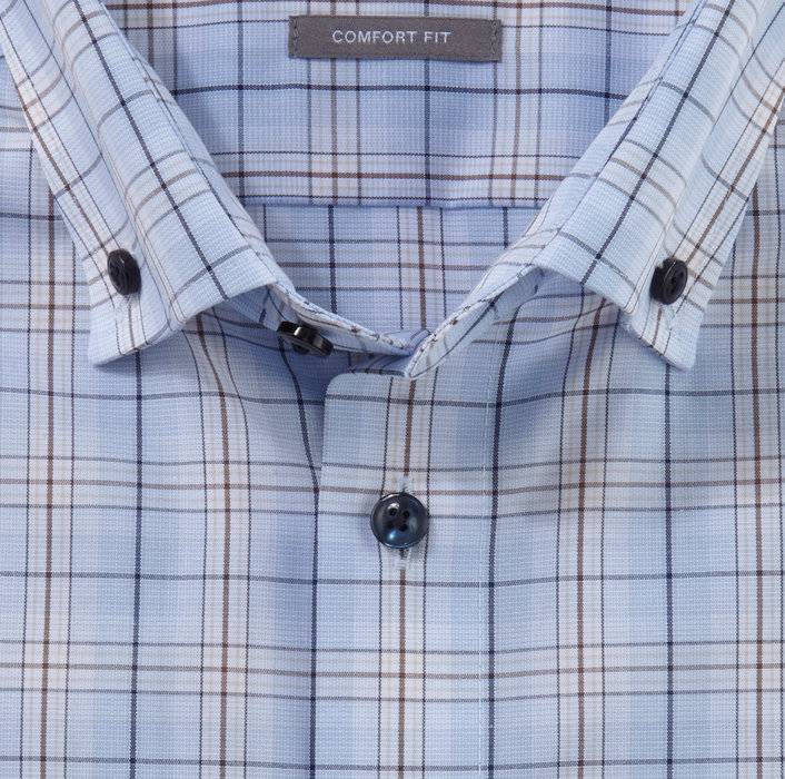 Oblymp Luxor, Businesshemd, comfort fit, Button-down, Bleu Bis zu 55% Rabatt