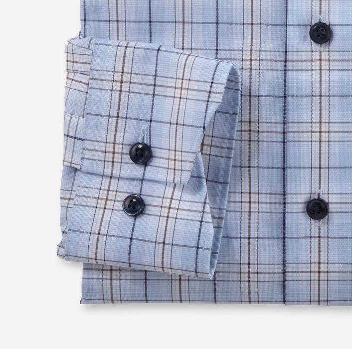 Oblymp Luxor, Businesshemd, comfort fit, Button-down, Bleu Bis zu 55% Rabatt