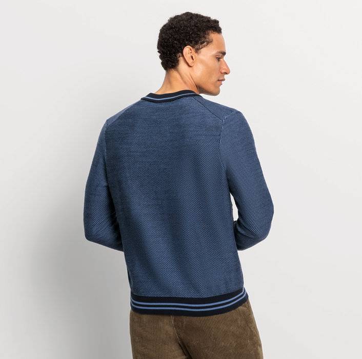 Oblymp Casual StrickPullover, Marine Super Rabatt