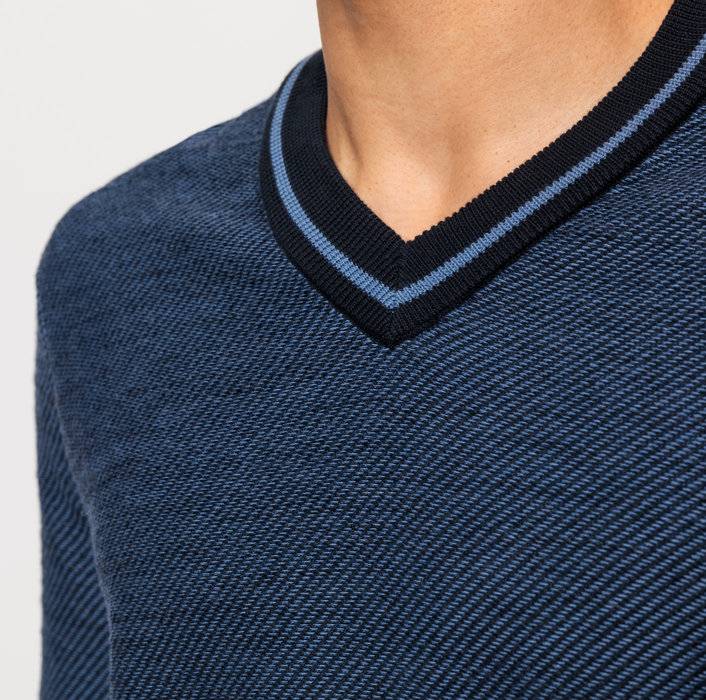 Oblymp Casual StrickPullover, Marine Super Rabatt