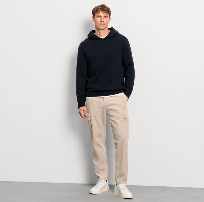 Oblymp Casual StrickPullover, Marine Kostenloser Versand international