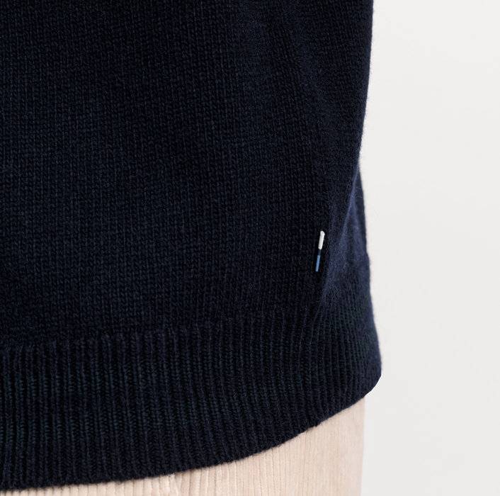 Oblymp Casual StrickPullover, Marine Kostenloser Versand international