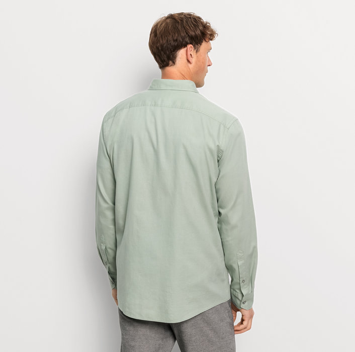 Oblymp CasualFreizeithemd, regular fit, Kent, Grau-Grün Auslauf