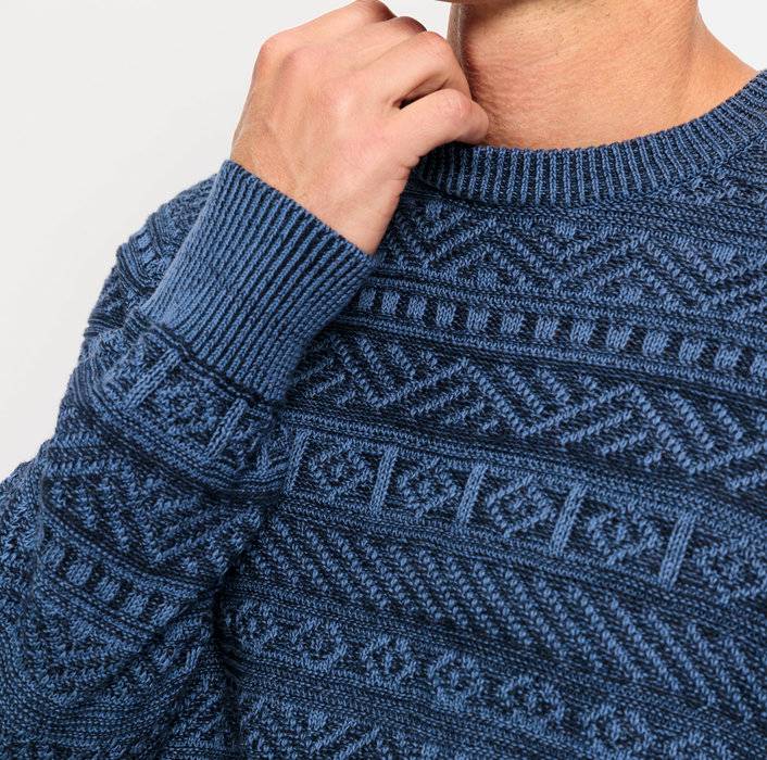 Oblymp Casual Strick, Pullover, Marine im Angebot