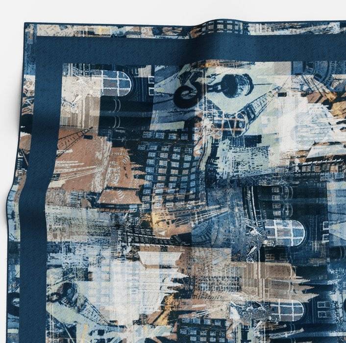 Oblymp SIGNATURE Bandana, 60x60 cm, Nachtblau Preisnachlass