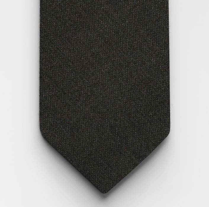 Oblymp Krawatte, slim 6,5 cm, Oliv Online Outlet