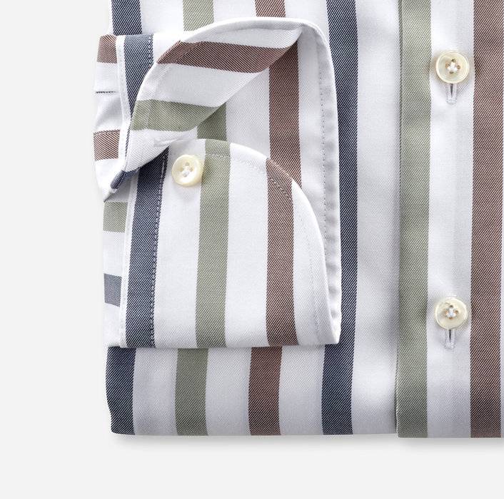 Oblymp SIGNATURE, Businesshemd, tailored fit, SIGNATURE Hai, Nachtblau Clearance-Verkauf