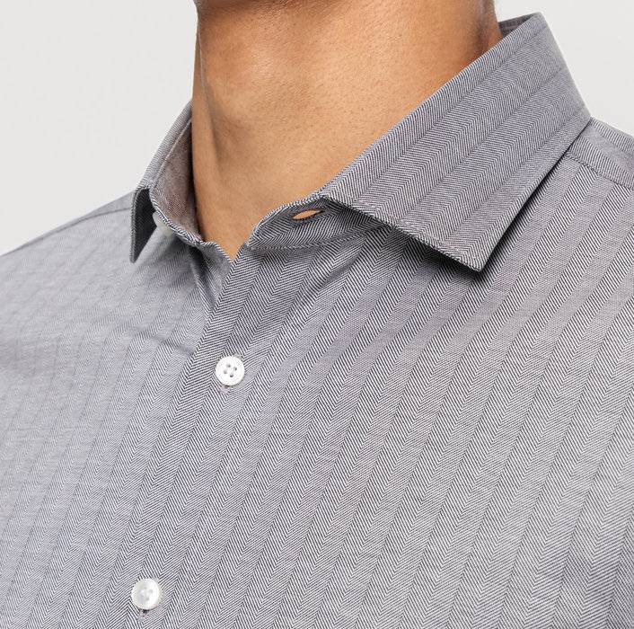 Oblymp Level Five 24/Seven, Businesshemd, body fit, Modern Kent, Schwarz Günstig kaufen