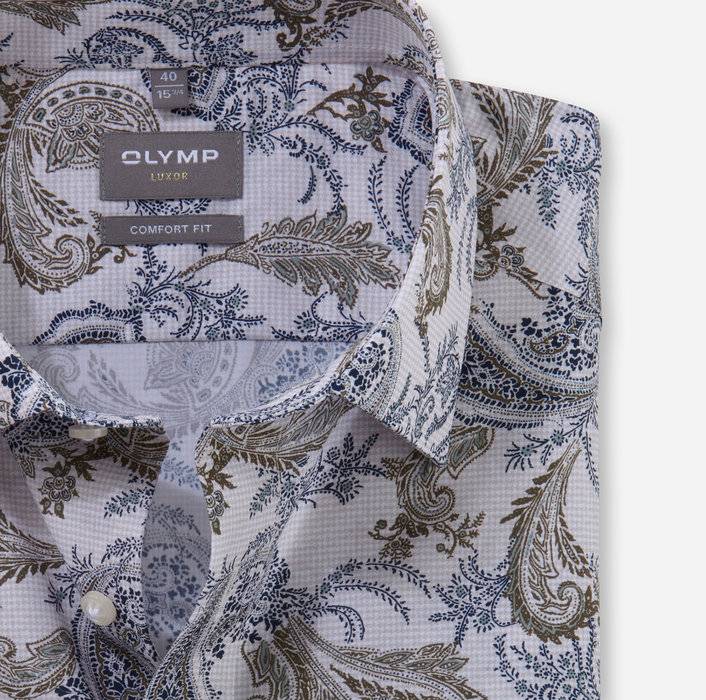 Oblymp Luxor, Businesshemd, comfort fit, New Kent, Natur Vatertagsangebot