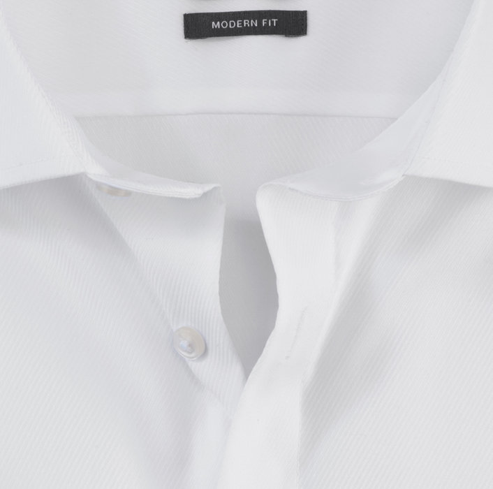 Oblymp Luxor, Businesshemd, modern fit, Global Kent, Weiß Super Sparpreis