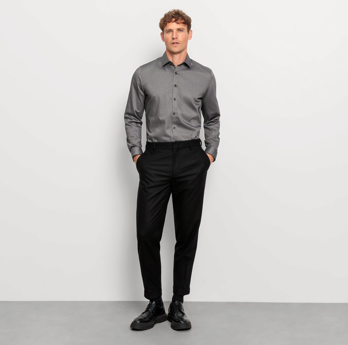 Oblymp No. Six, Businesshemd, super slim, New York Kent, Oliv JETZT KAUFEN