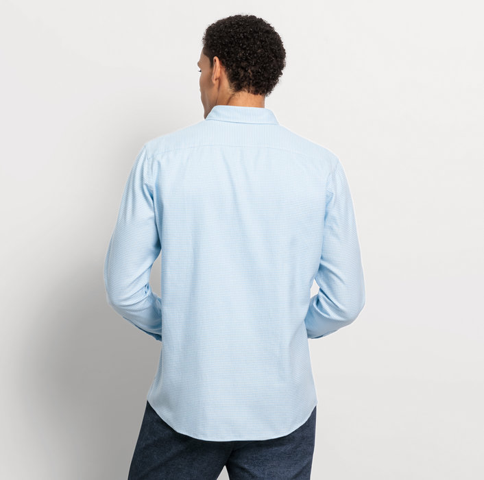 Oblymp Casual, Freizeithemd, regular fit, Button-down, Bleu Letzte 2 Tage