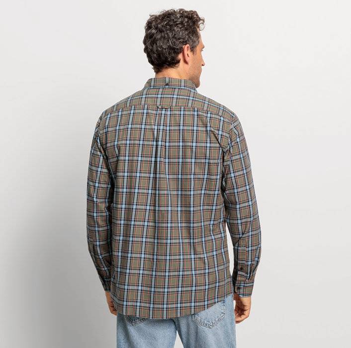 Oblymp Casual, Freizeithemd, regular fit, Kent, Oliv Clearance-Verkauf
