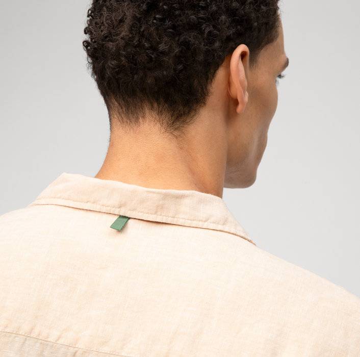 Oblymp Boris Herrmann X OLYMP, relaxed fit, Reverskragen, Beige Begrenzt auf 3 Tage