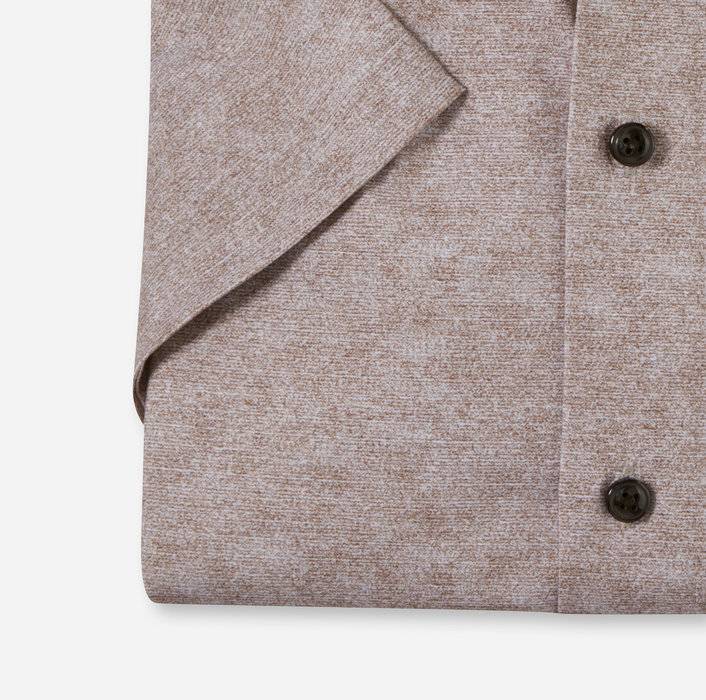 Oblymp Luxor 24/Seven, Businesshemd, modern fit, New Kent, Braun Bestseller