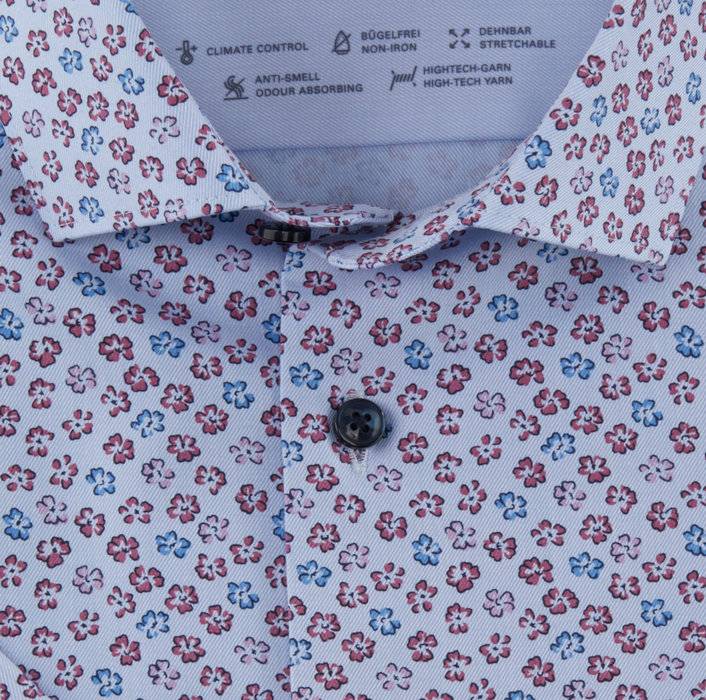 Oblymp Luxor 24/Seven, Businesshemd, modern fit, Modern Kent, Rosenholz Super Sparpreis