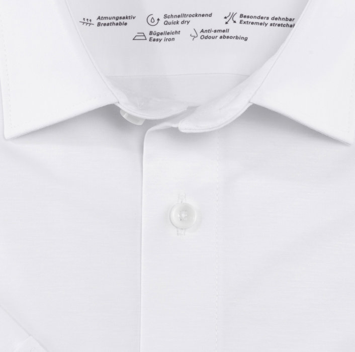 Oblymp Luxor 24/Seven, Businesshemd, modern fit, New Kent, Weiß Neueste Stile