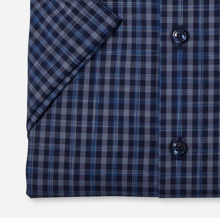 Oblymp Luxor, Businesshemd, modern fit, Button-down, Marine Speichern exportieren