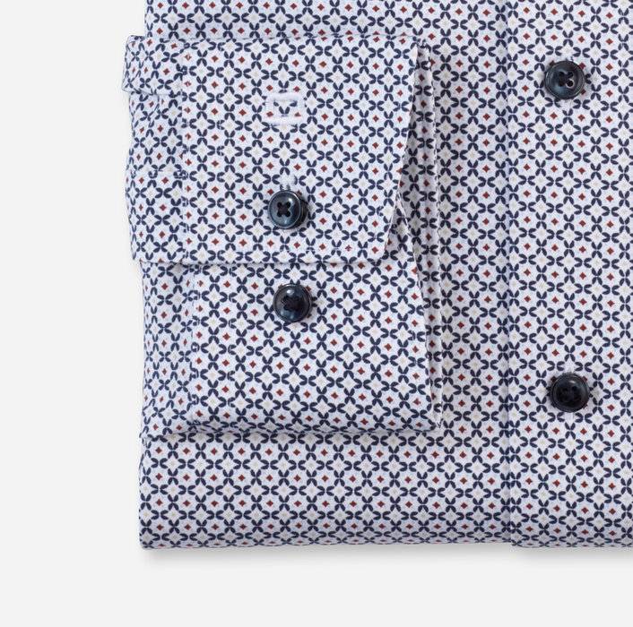 Oblymp Luxor 24/Seven, Businesshemd, modern fit, Kent, Marine Online Shopping