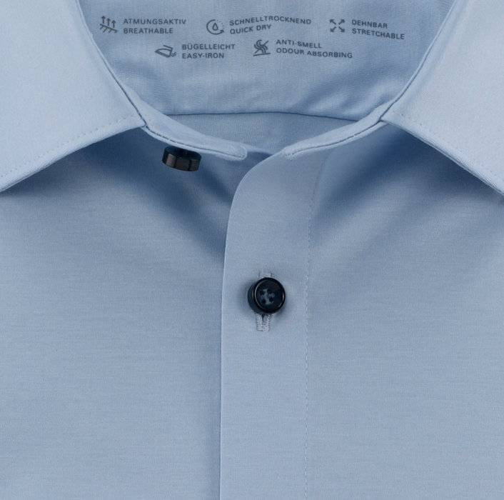 Oblymp No. Six 24/Seven, Businesshemd, super slim, Urban Kent, Hellblau Lagerräumung