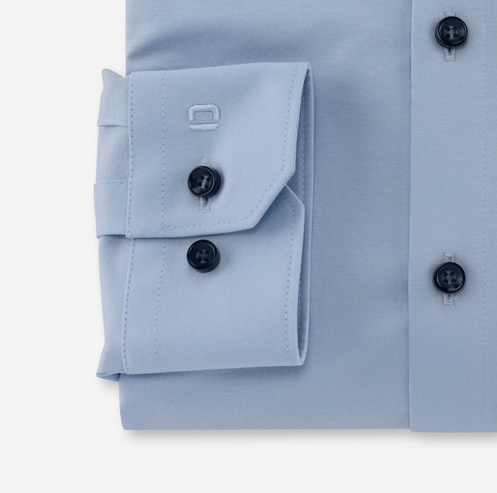 Oblymp No. Six 24/Seven, Businesshemd, super slim, Urban Kent, Hellblau Lagerräumung