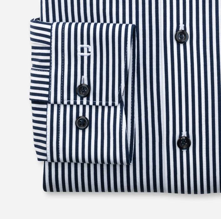 Oblymp Luxor 24/Seven, Businesshemd, modern fit, Kent, Marine Exklusive Angebote