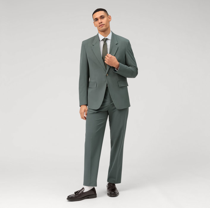 Oblymp Level Five garment washed, Businesshemd, body fit, Kent, Bleu Bis zu 55% Rabatt