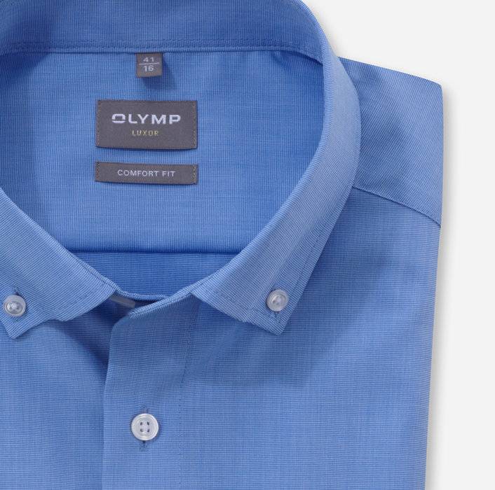 Oblymp Luxor, Businesshemd, comfort fit, Button-down, Blau Meist gekauft