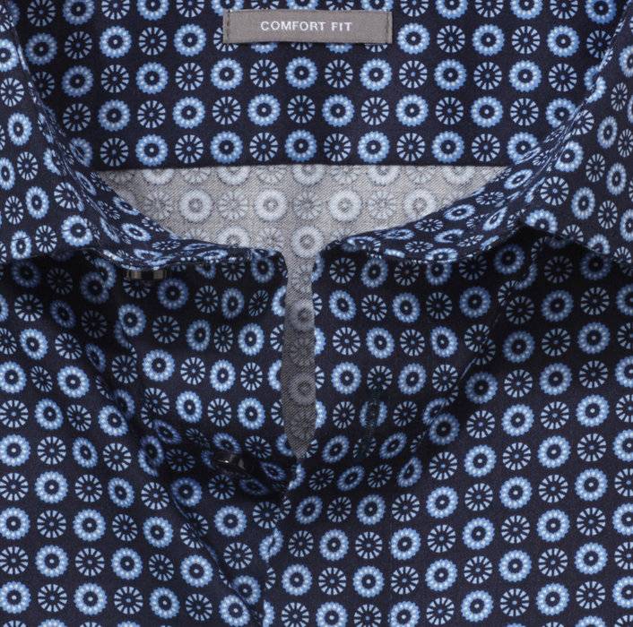 Oblymp Luxor, Businesshemd, comfort fit, New Kent, Bleu Blitzverkäufe