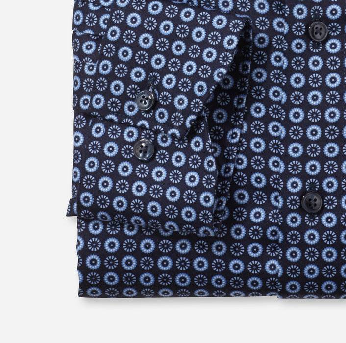 Oblymp Luxor, Businesshemd, comfort fit, New Kent, Bleu Blitzverkäufe
