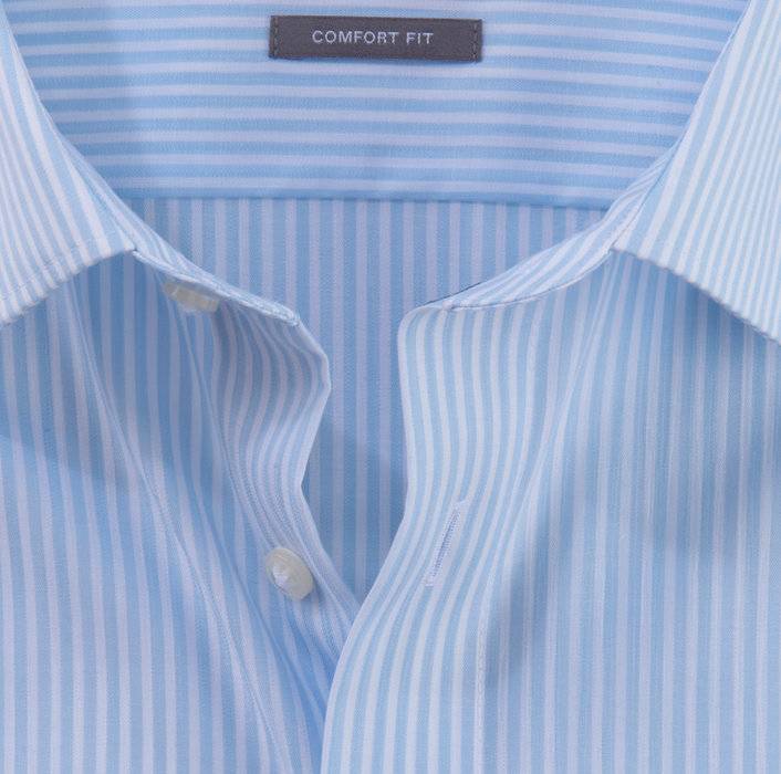 Oblymp Luxor, Businesshemd, comfort fit, New Kent, Bleu Begrenztes Angebot
