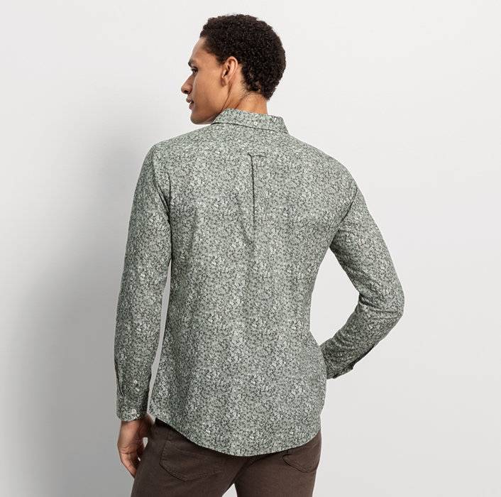 Oblymp Casual, Freizeithemd, regular fit, Kent, Grau-Grün Black Friday