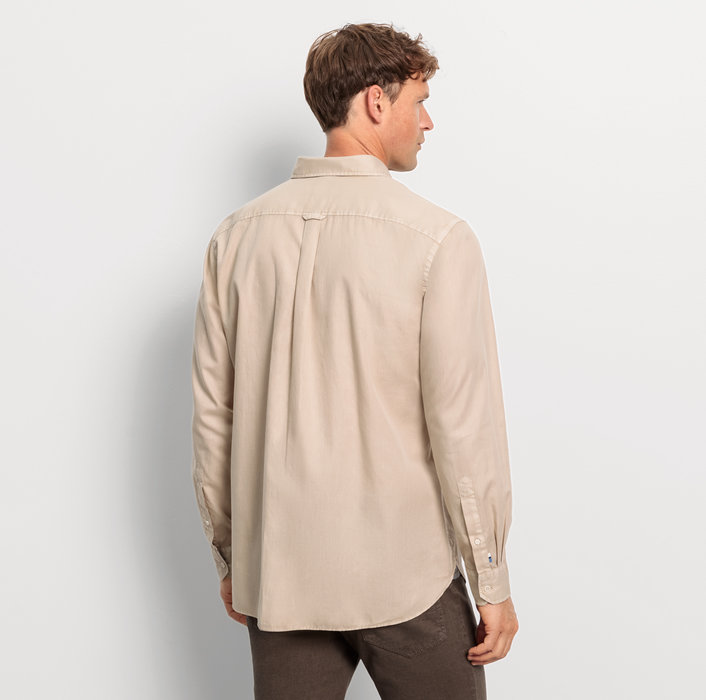 Oblymp Casual, Freizeithemd, regular fit, Button-down, Beige Osterangebot
