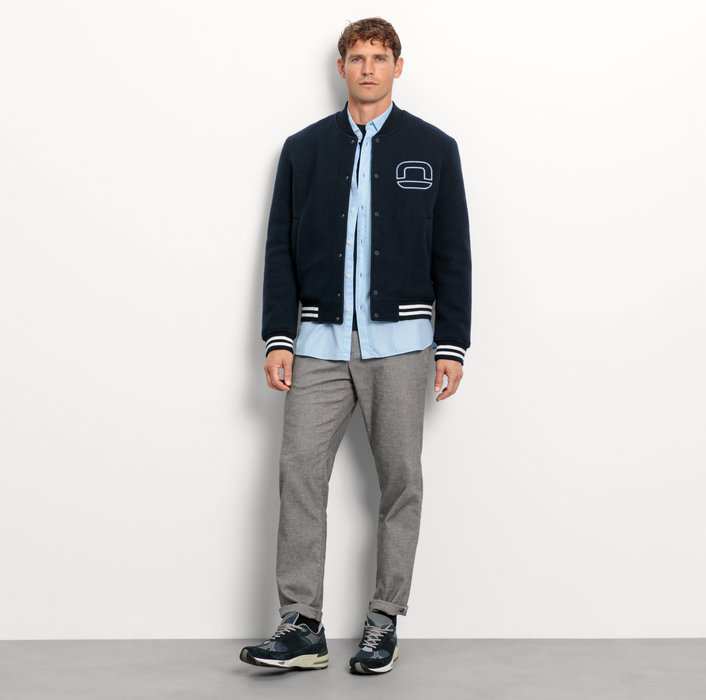 Oblymp Casual, Freizeithemd, regular fit, Button-down, Bleu Vatertagsangebot