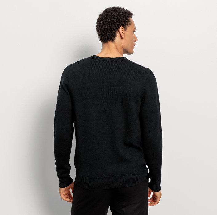 Oblymp Casual Strick, Pullover, Schwarz VIP-Rabatte