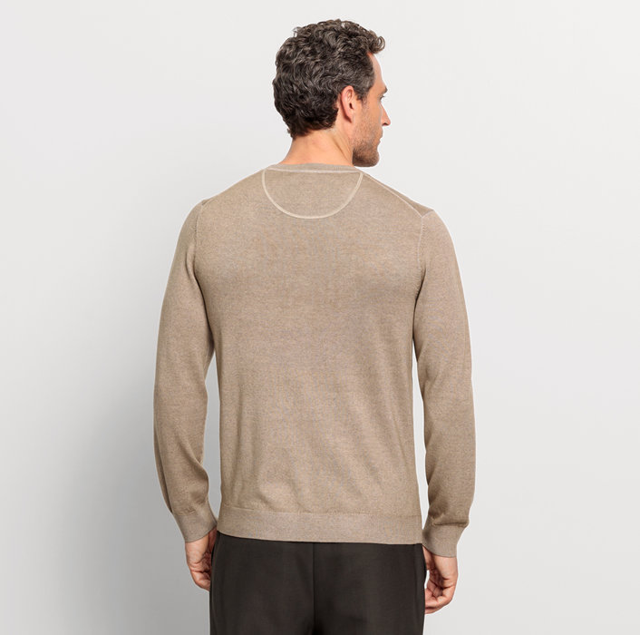 Oblymp Casual Strick, Pullover, Natur Super Sparpreis