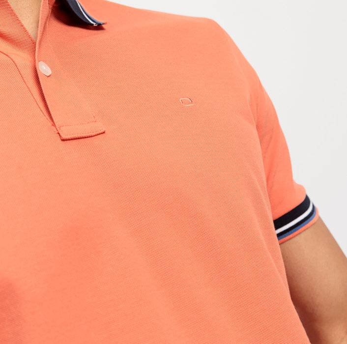 Oblymp Casual Wirk, Polo, Ziegelrot Bis zu 65% Rabatt