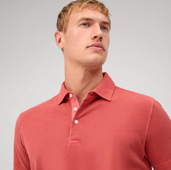 Oblymp Casual Wirk, Polo, Rosenholz Black Friday Preise