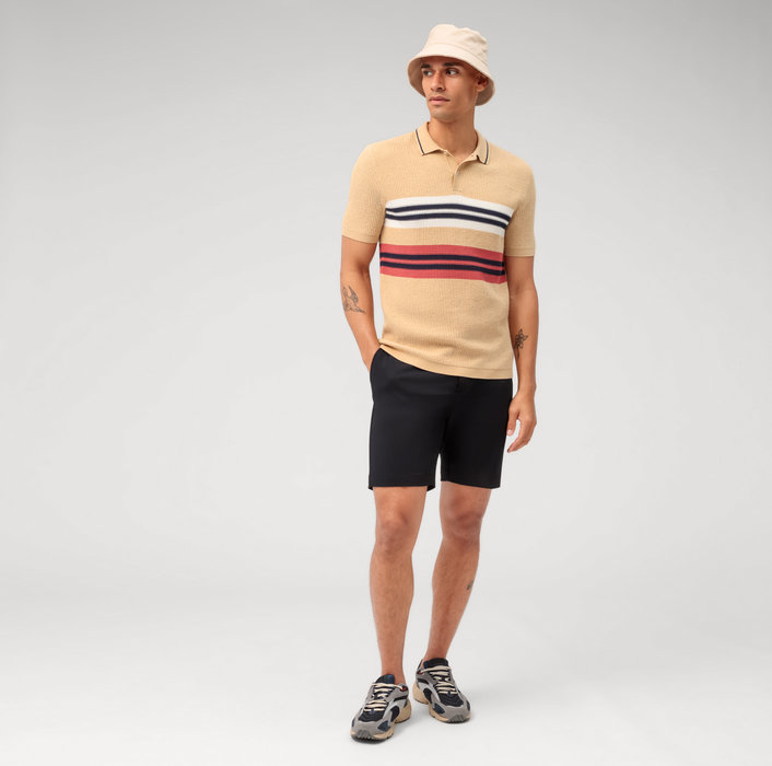 Oblymp Casual Strick, Polo, Hellbeige Online