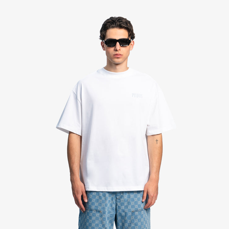 Pequs Back Logo T-Shirt VIP-Rabatte