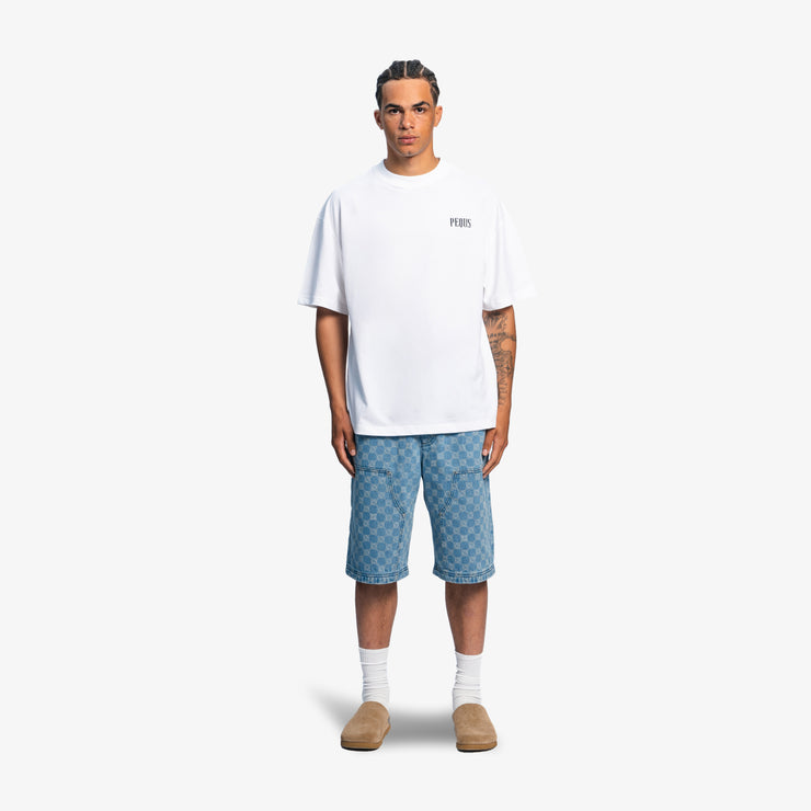 Pequs Chest Logo T-Shirt Neueste Stile
