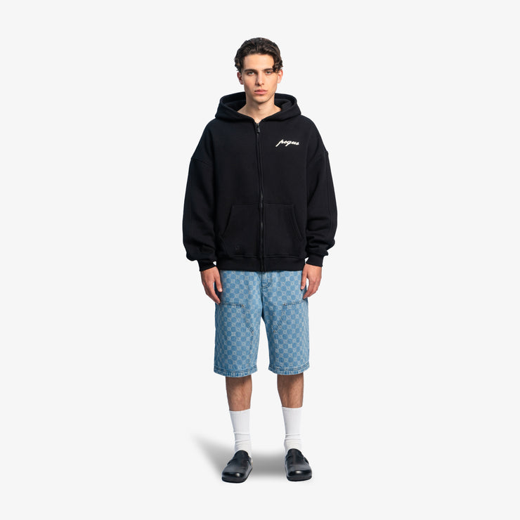 Pequs A Paradise Beach Club Back Logo Zip Hoodie Bis zu 60% Rabatt