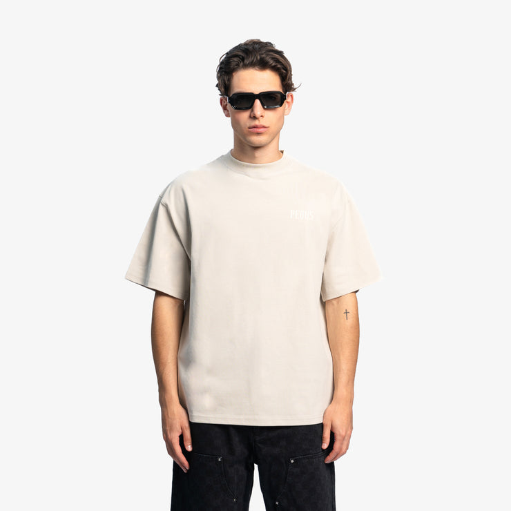Pequs Chest Logo T-Shirt Sonderangebot der Fabrik