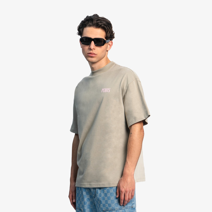Pequs Chest Logo T-Shirt Kostenloser Versand international